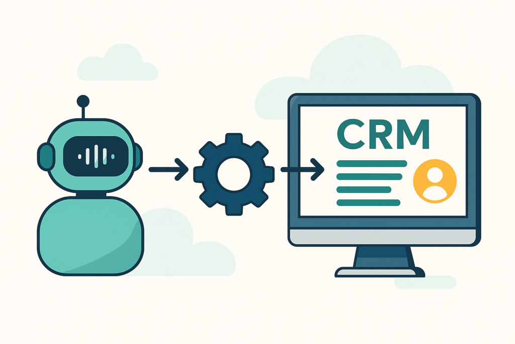 KI Voicebot integration CRM